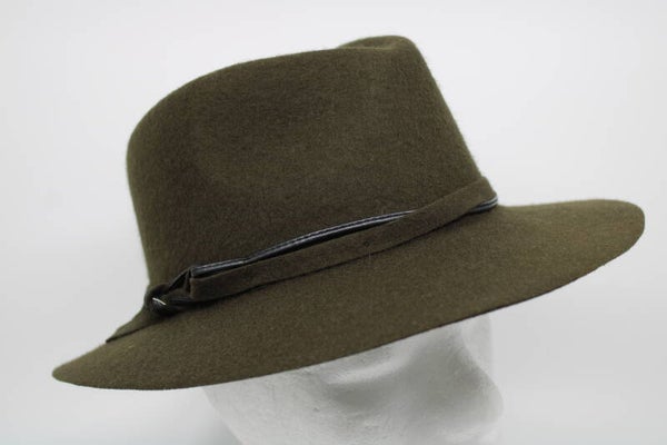 Kindergleufhoed - legergroen