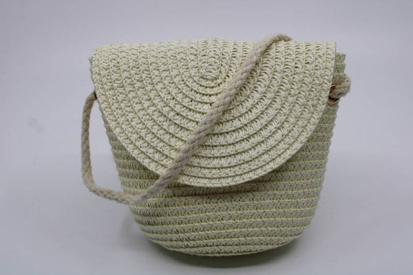 Klein schoudertasje - naturel