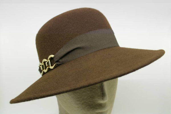 Ronde bol - donkerbruin