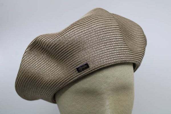 Dames baret M - taupe