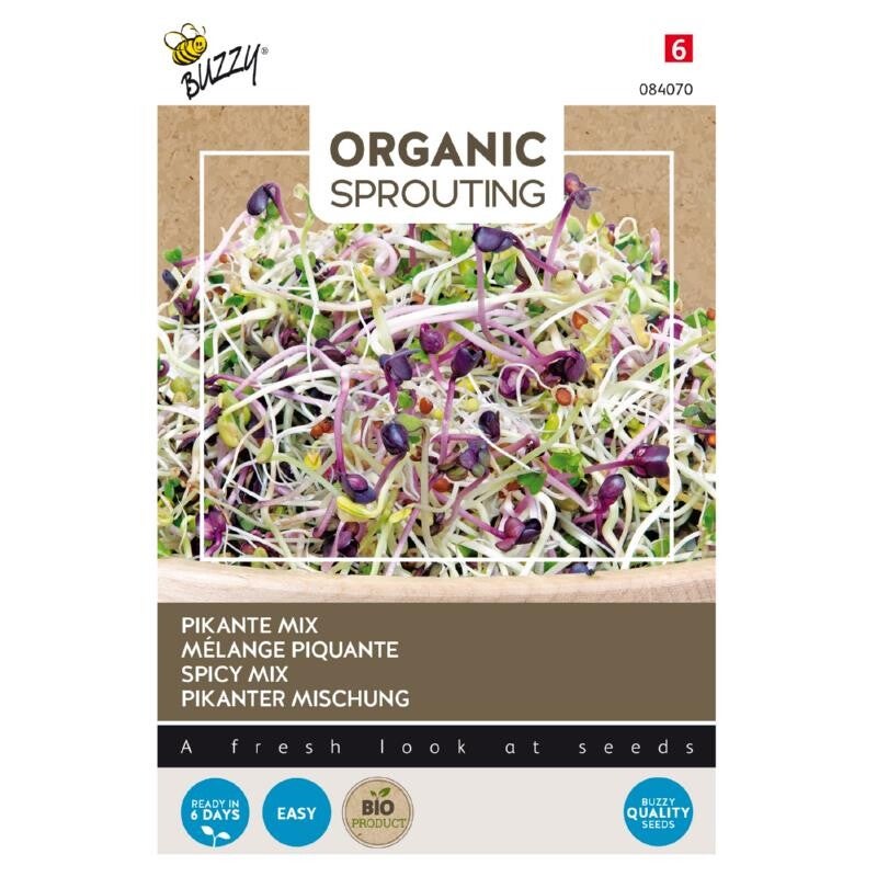 Pikantemengsel zaden - Organic Sprouting
