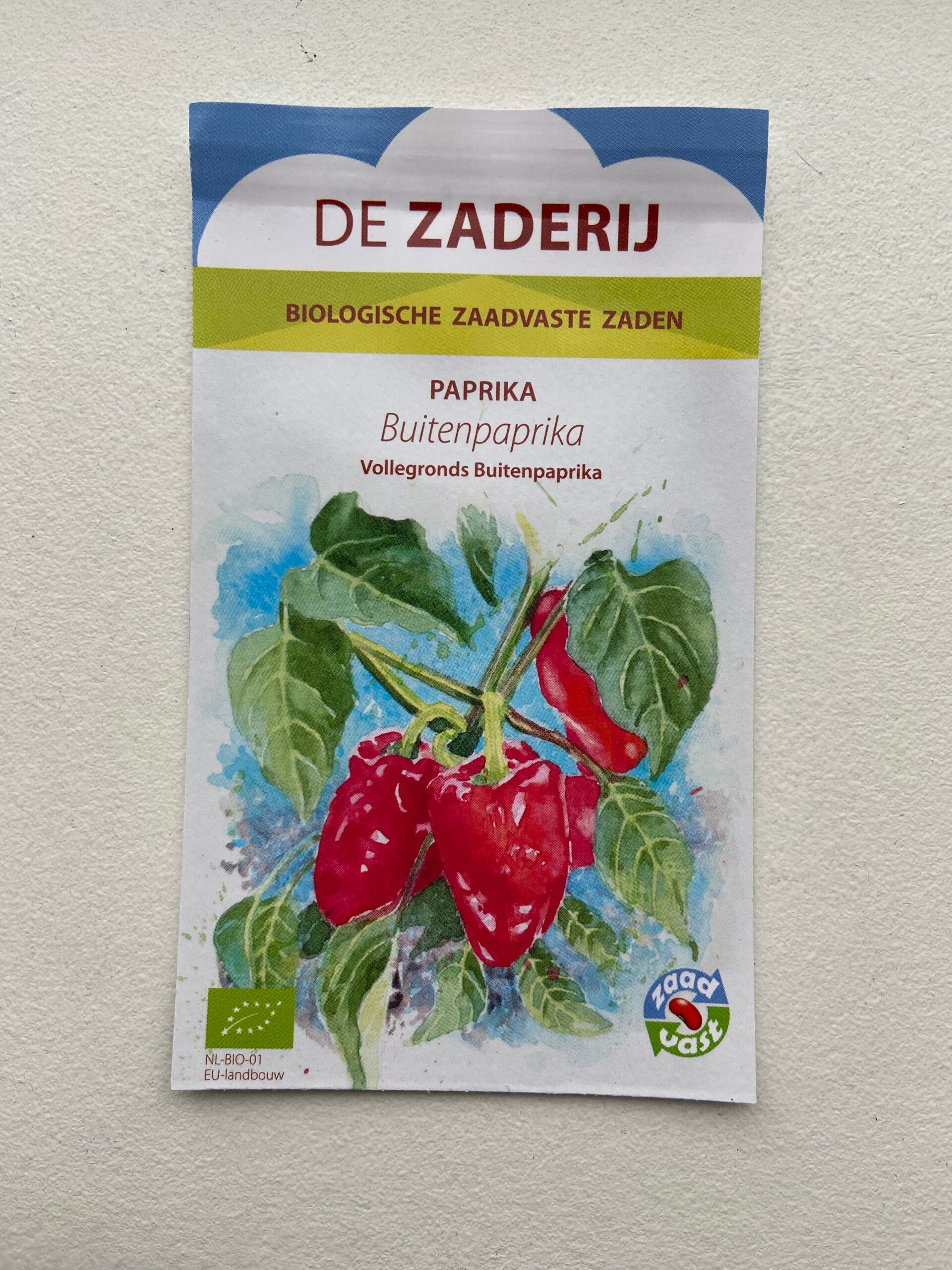 Paprika BIO - Inheems - Zaadvast