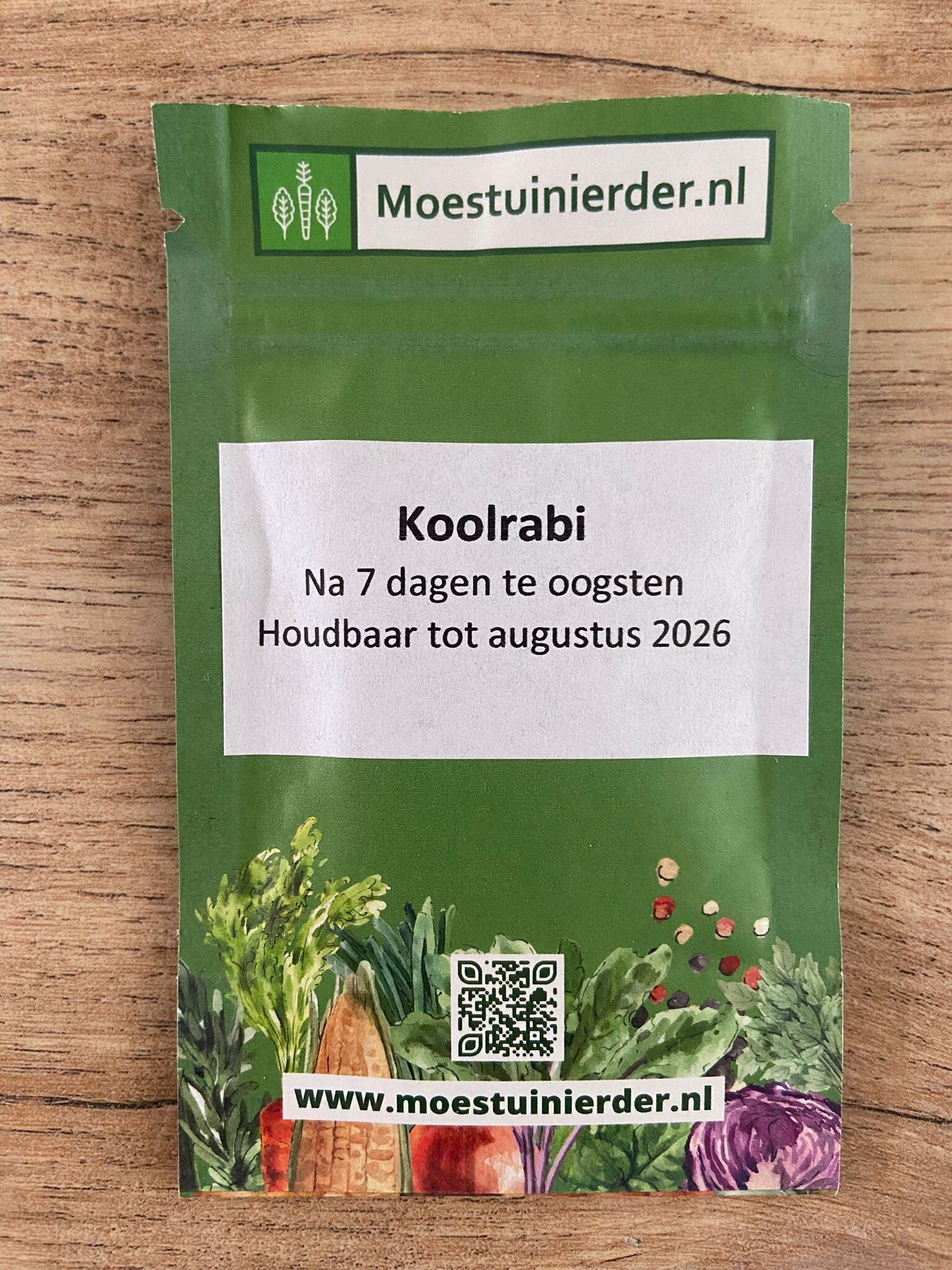 Koolrabi blauwpaars zaden - Organic Sprouting