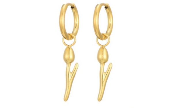 Hella earrings - goud