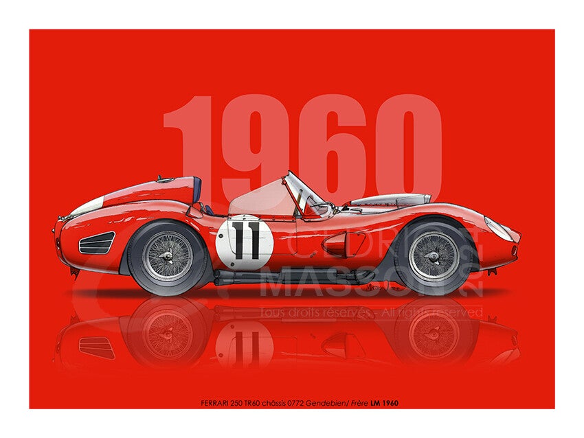 Ferrari 250 TR60 24h du Mans 1960 n°11
