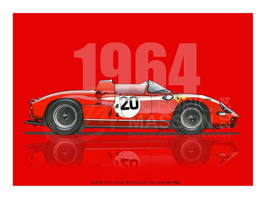Ferrari 275 P 24h du Mans 1964 n°20