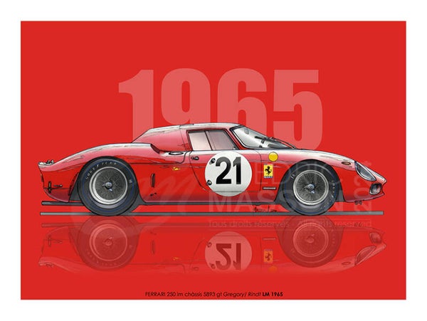 Ferrari 250 LM 24h du Mans 1965 n°21