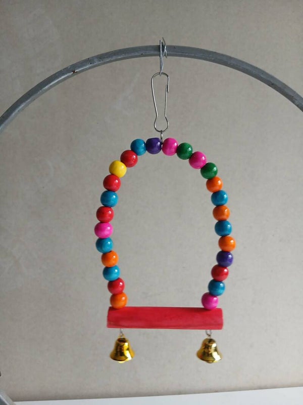 balançoire  boule colore