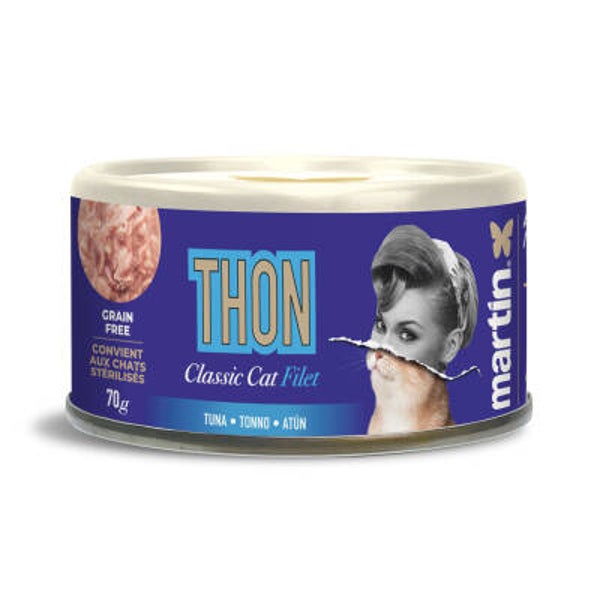 Martin Food Classic - Filet chat au thon - 70g