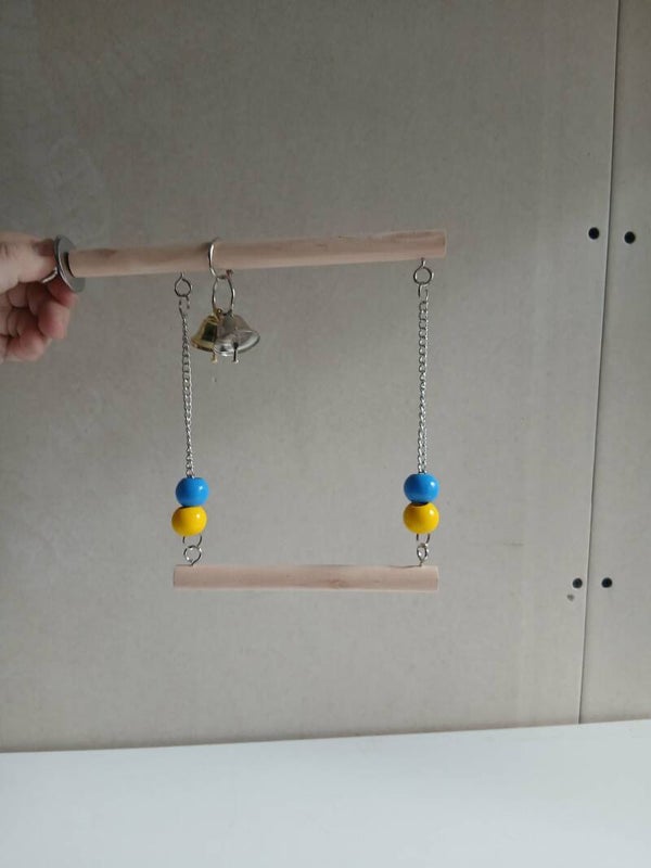 perchoir  avec balançoire intégrer