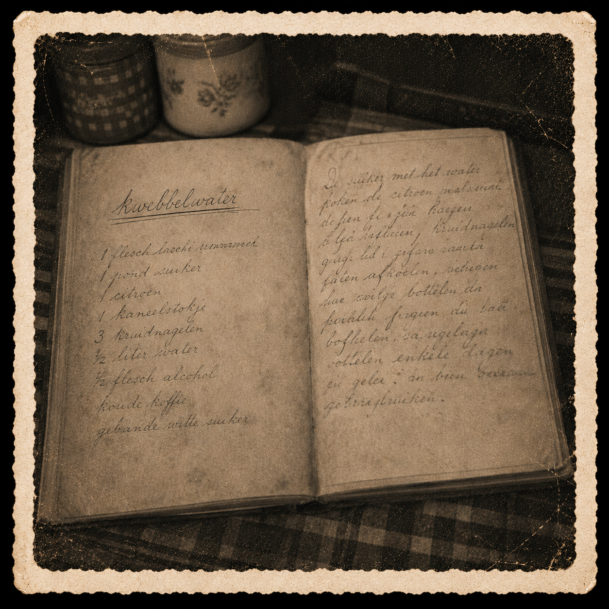 receptenboek van oma