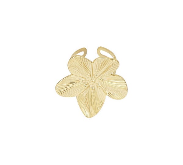 Bloom ring goud