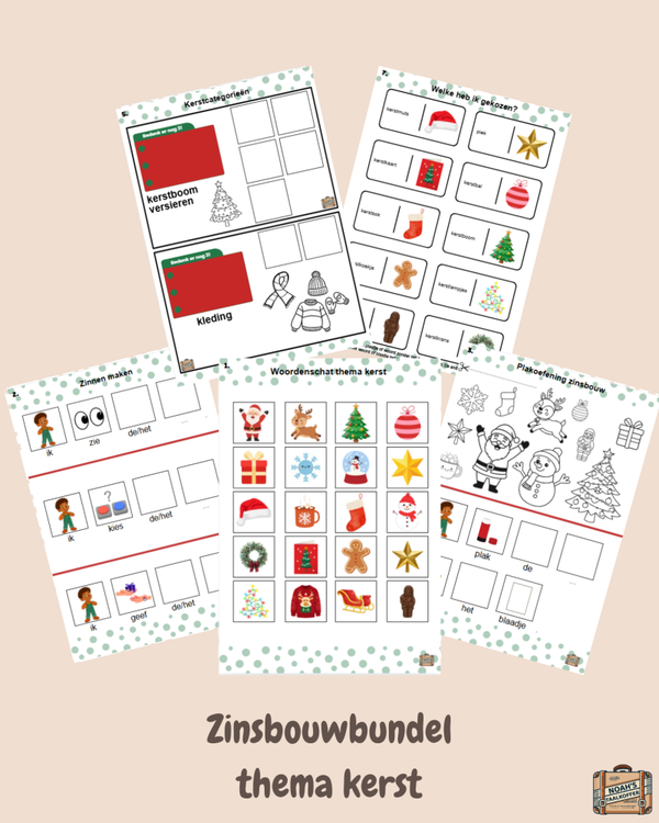Zinsbouwbundel thema kerst