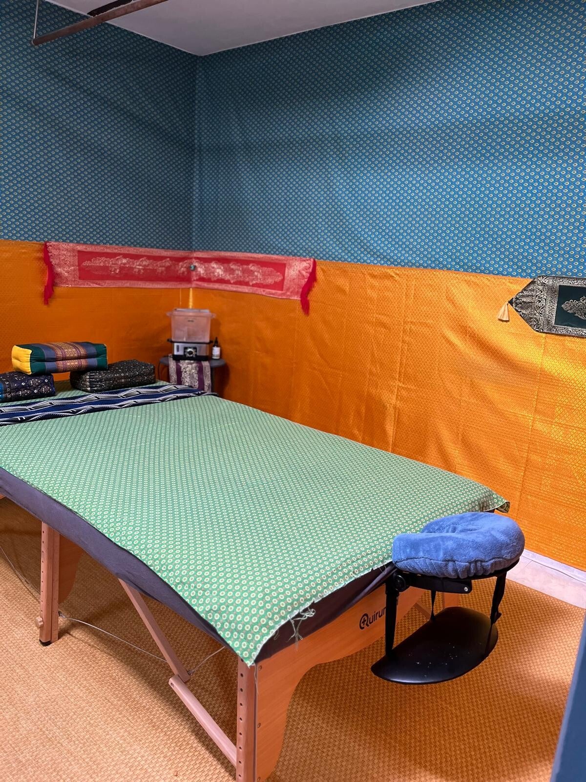 Mijn massageruimte in Nombela in Spanje