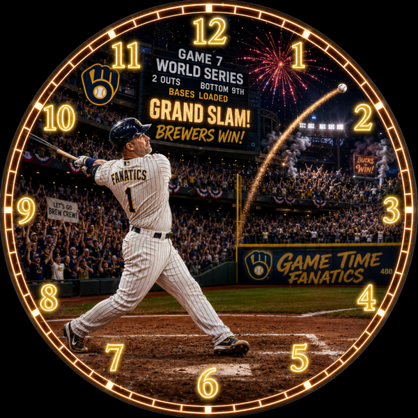Game-Time-Fanatics custom Clocks