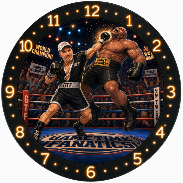 Boxing Day, your Knock-Out Boxing Clock