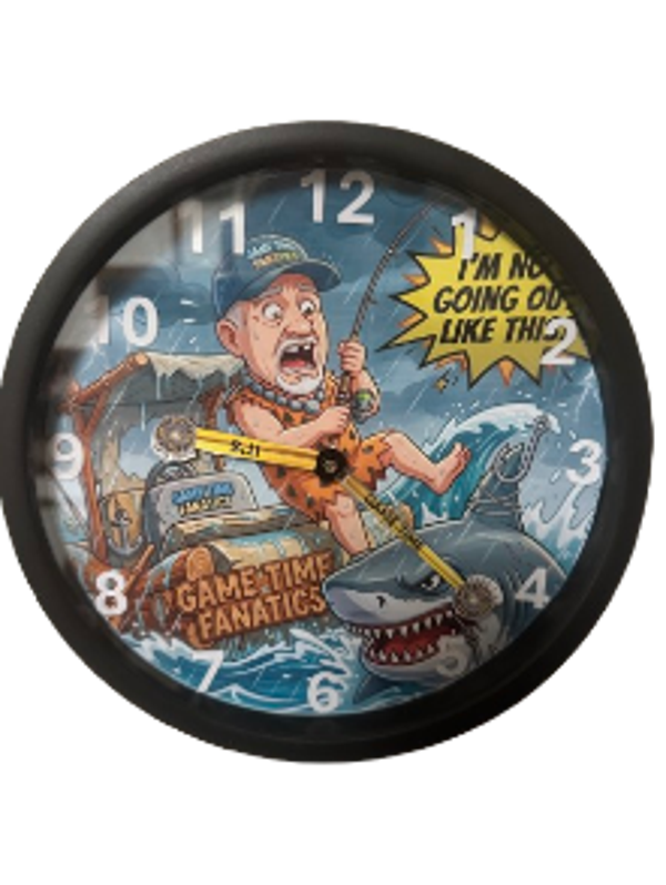 Fishing in the stone age clock