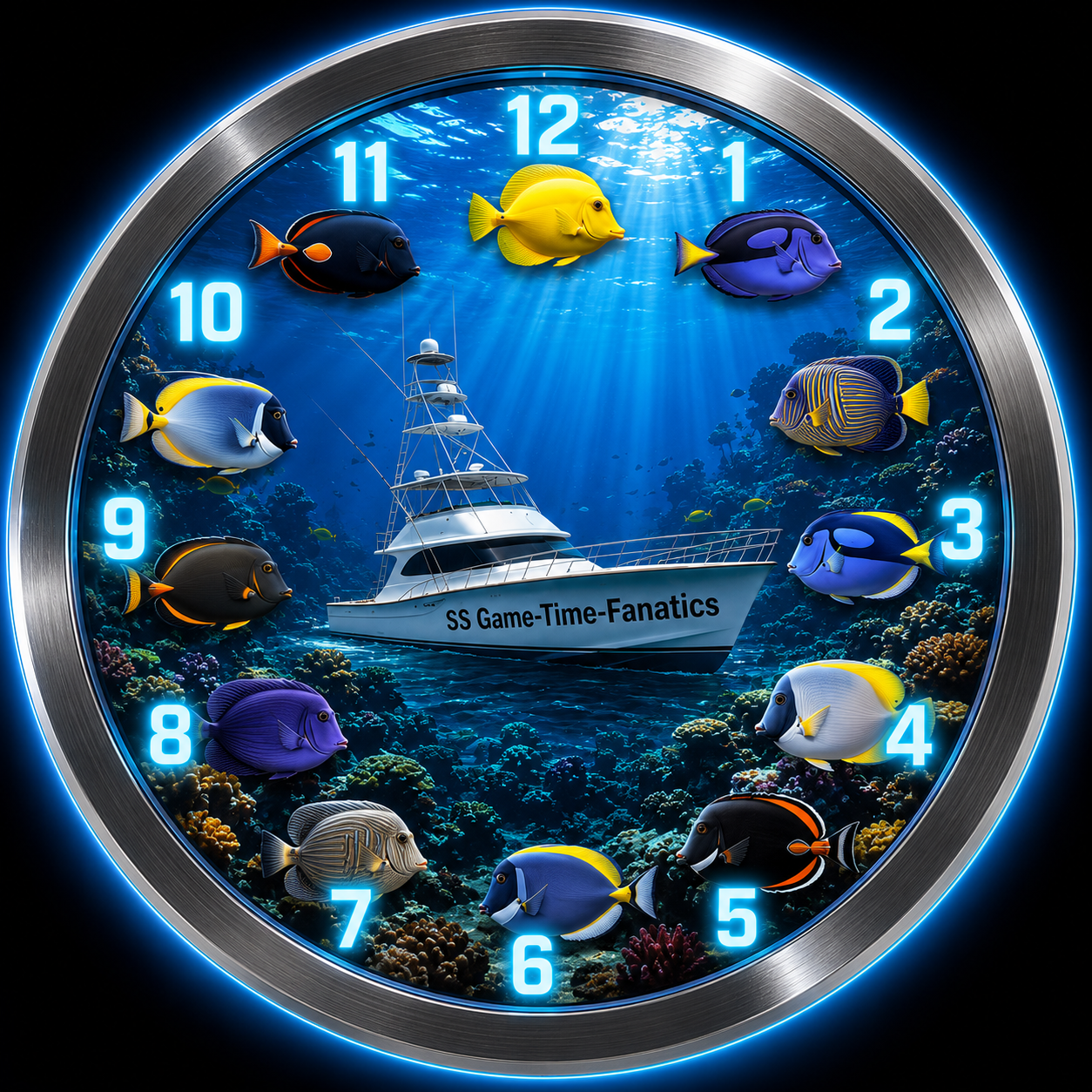 Sunken Ship TANG collection clock
