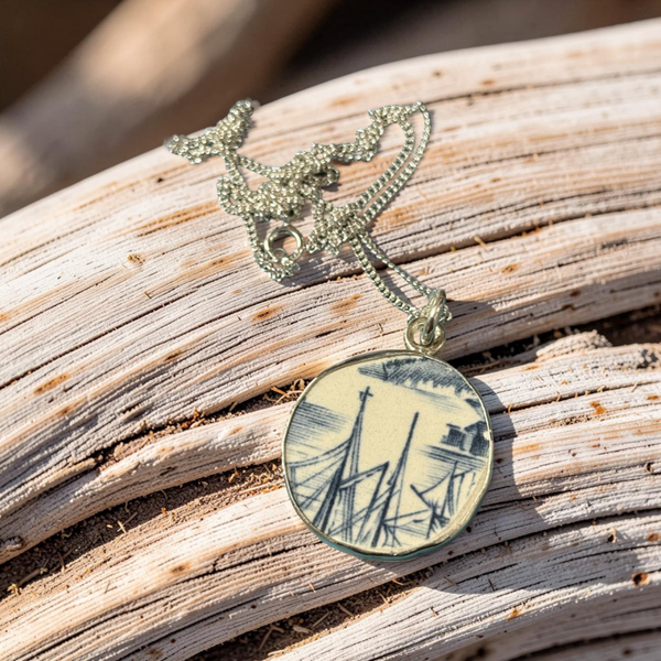 SEA POTTERY AND SILVER PENDANT WORKSHOP