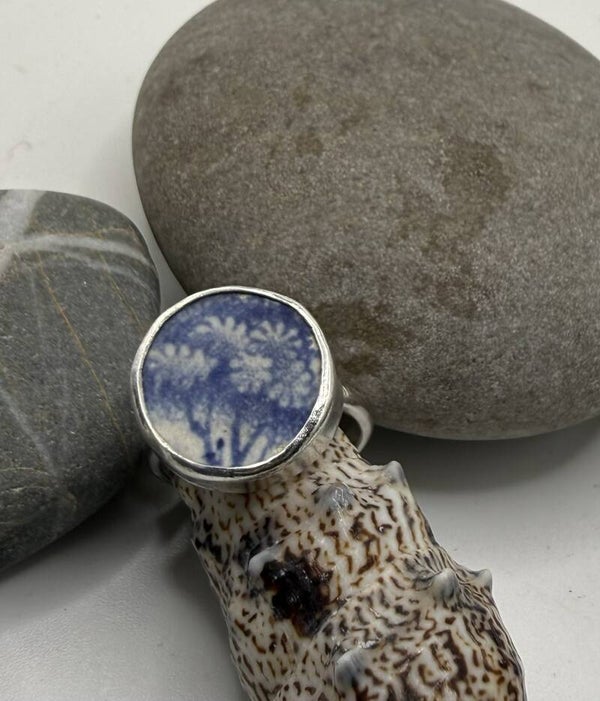 SEAGLASS / POTTERY & SILVER RING WORKSHOP