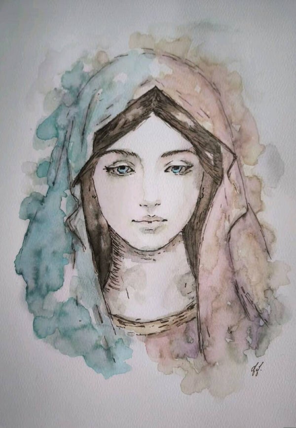 Aquarelle Marie