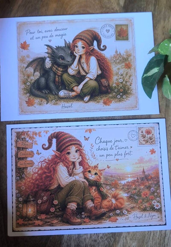 2 Cartes simples . Messages