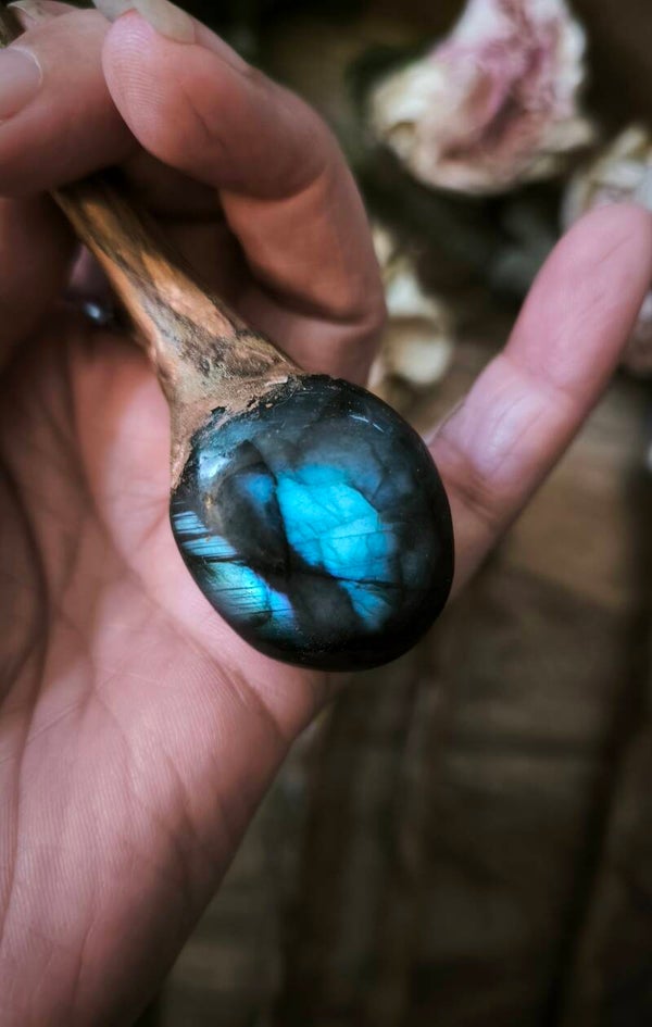 Baguette magique. Labradorite