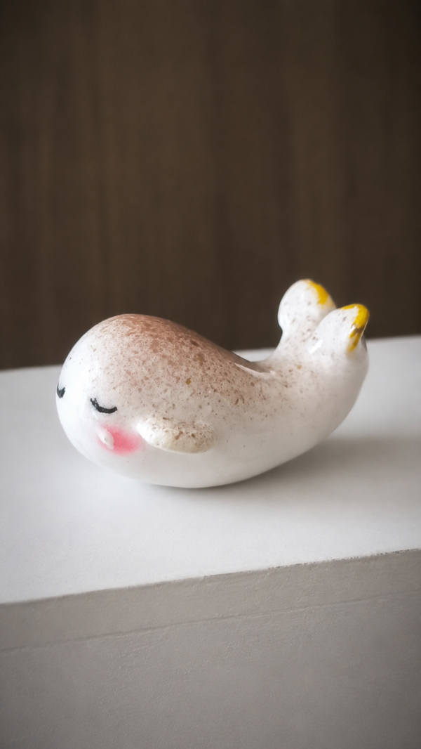 Baleine . Tiramisu. Figurine