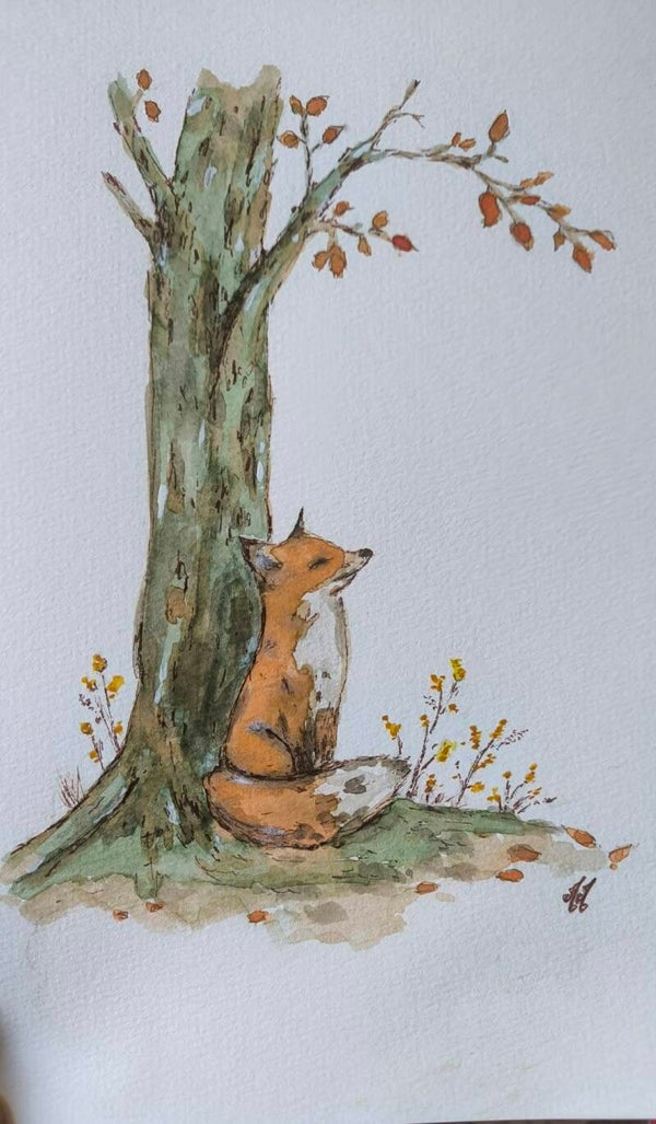Le renard .