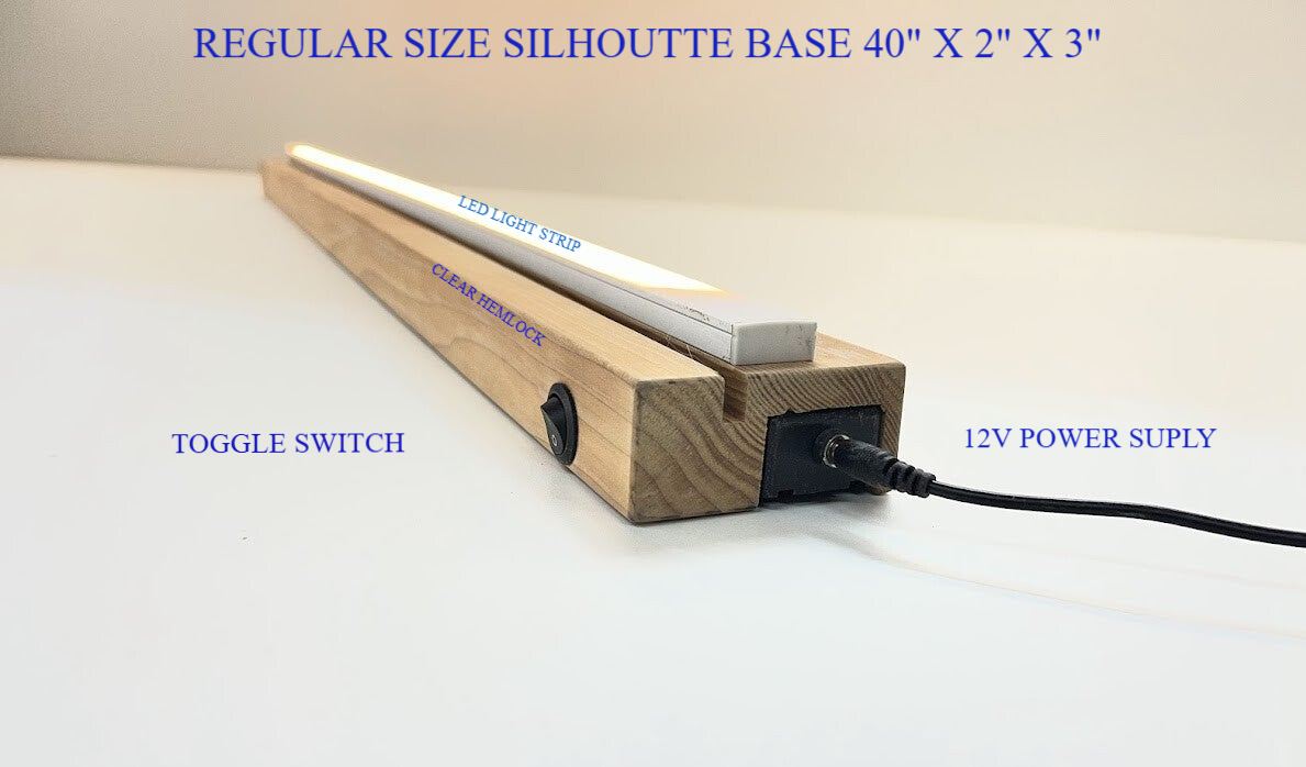 Season Silhouette Base with Light Strip REG SIZE