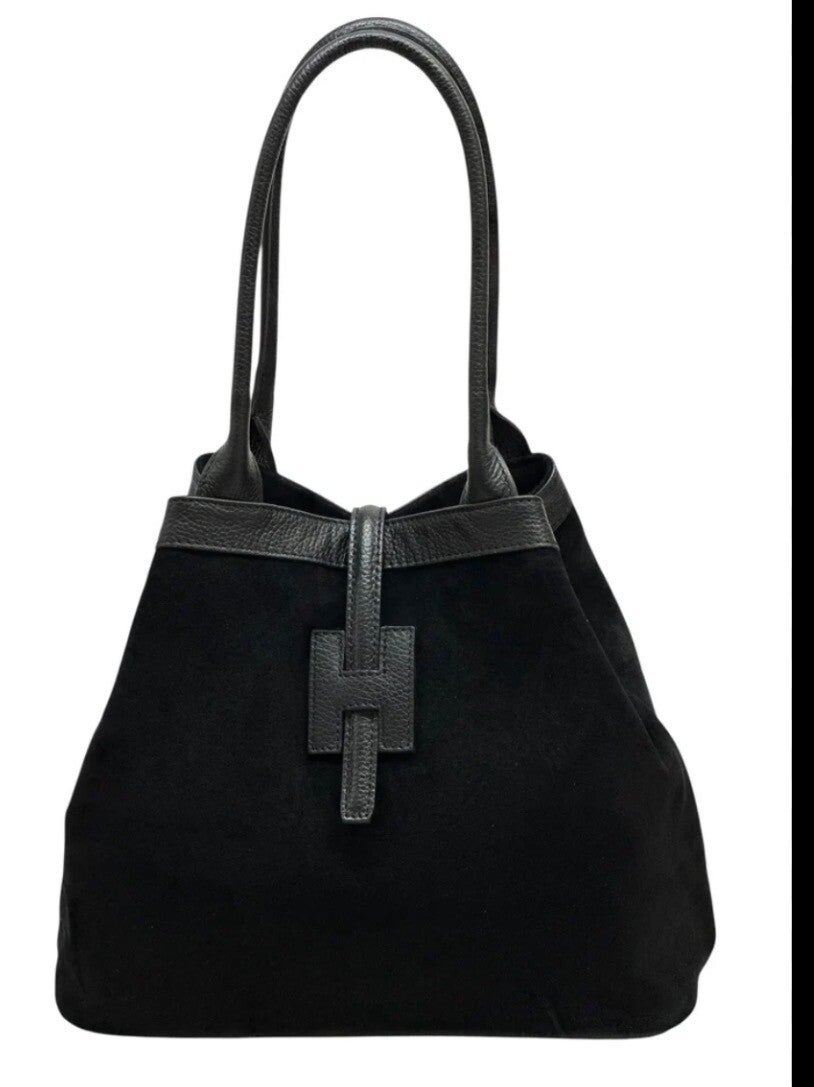 H tas suede