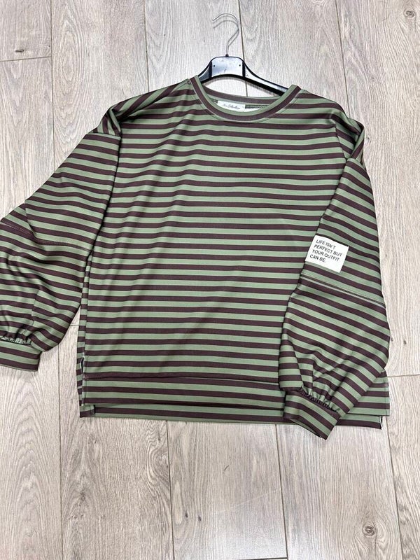 Striped t -shirt