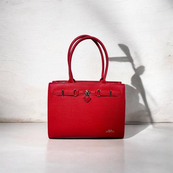 Rode tas met hart
