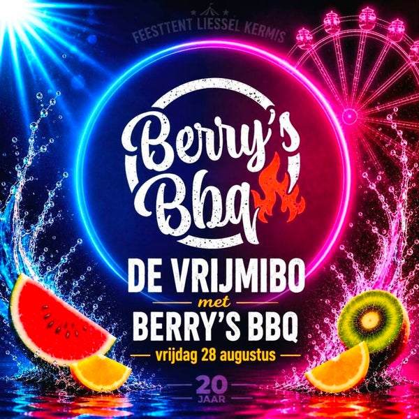 Vrijdag middag borrel "Feesttent Liessel Kermis" & Berry's BBQ