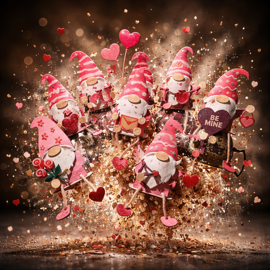 Vrolijke Valentijns kabouters