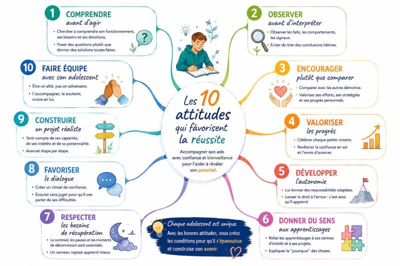 10 attitudes pour aider un HP
