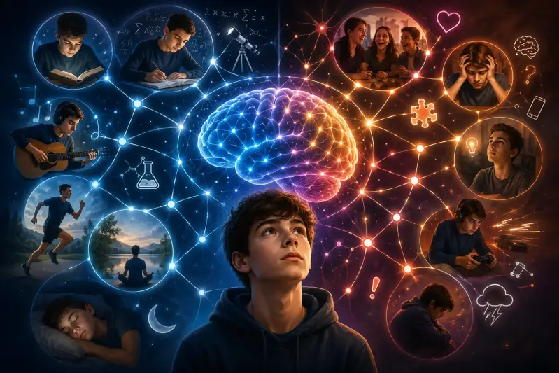 le cerveau est composé de réseaux