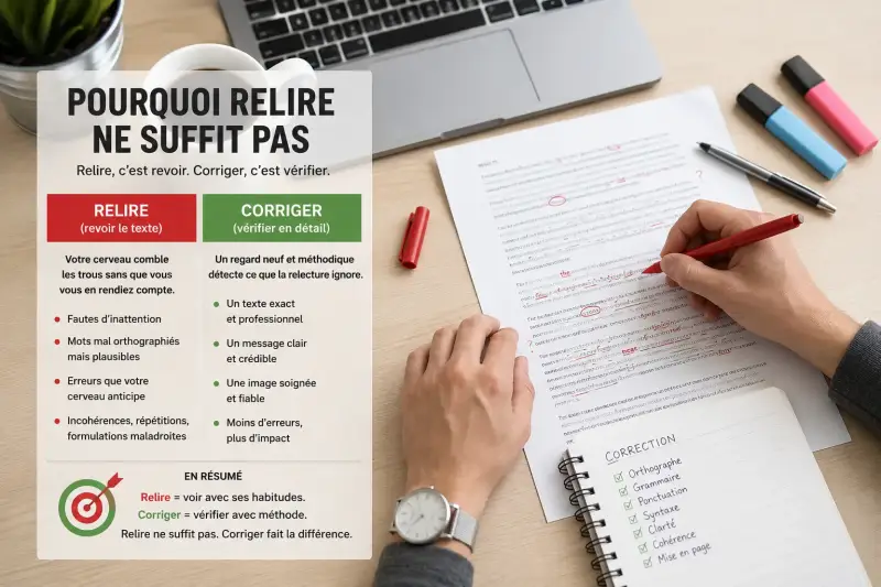 relire ne suffit pas