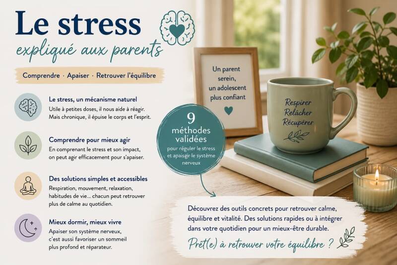 le stress expliqué aux parents