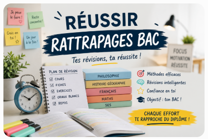 reussir les rattrapages du bac