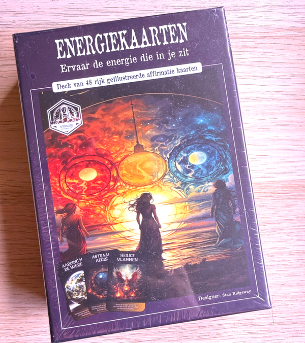 Energie affirmatie kaarten