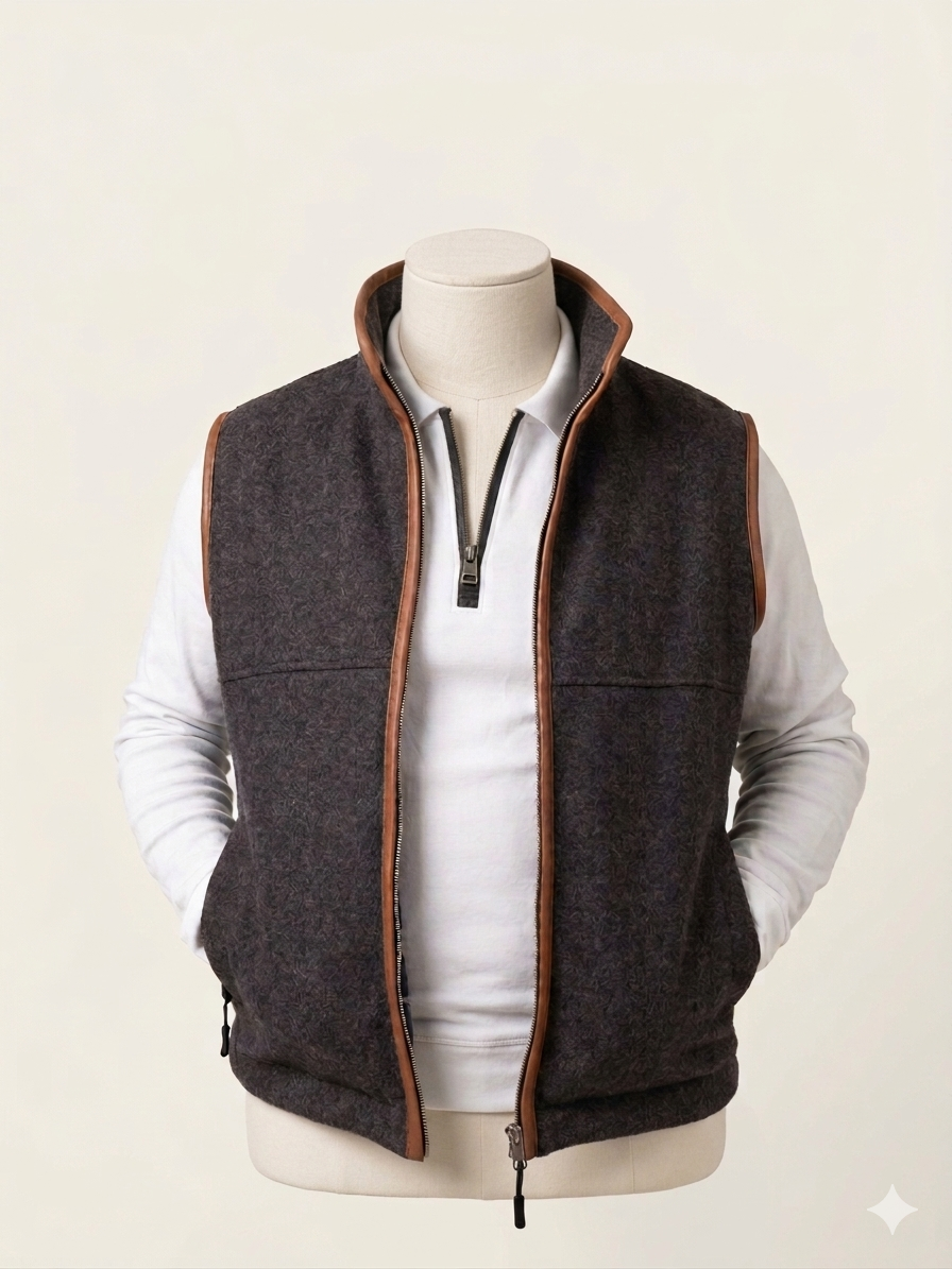wool vest warm gilet jackets