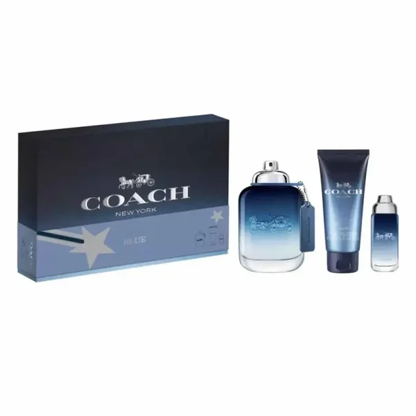 Coach Blue Set 3p 3.3oz M EDT Spray