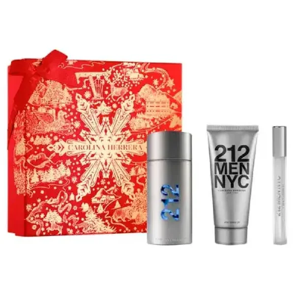 212 Men NYC 3-Piece Set 3.4oz Men EDT Spray