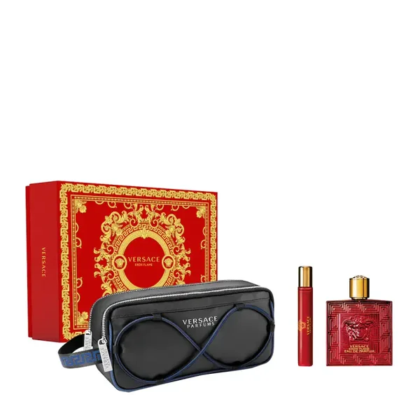 Versace Eros Flame EDP Set 3p 3.4oz M