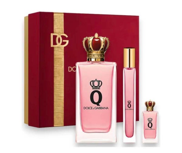 Dolce & Gabbana Q 3-Piece Set 3.4oz Women EDP