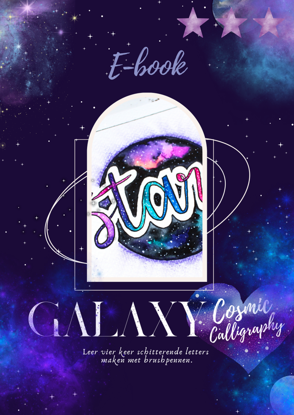 Galaxy - Cosmic Calligraphy