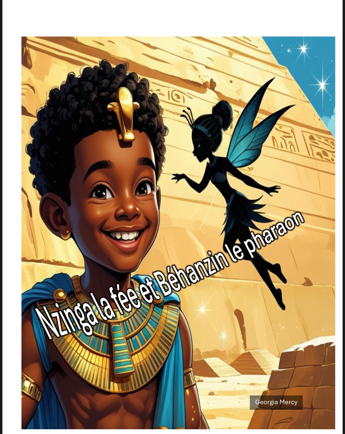 Les petits héros d'Afrique et la pyramide de Giseh