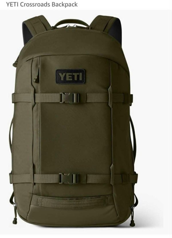 YETI Crossroads backpack, 27L, hunter green