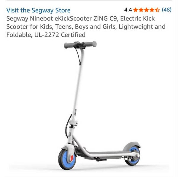 Segway Ninebot Zing C9 blue, 8+